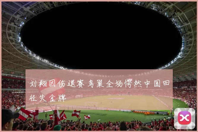 刘翔因伤退赛鸟巢全场愕然中国田径失金牌