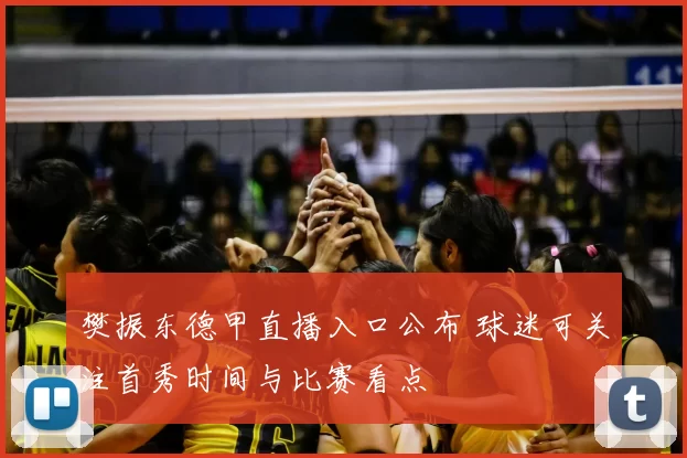 樊振东德甲直播入口公布 球迷可关注首秀时间与比赛看点