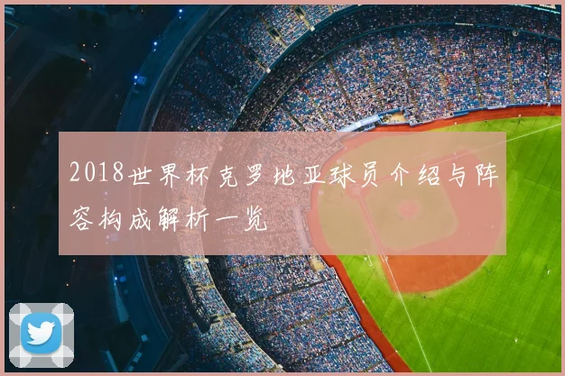 2018世界杯克罗地亚球员介绍与阵容构成解析一览